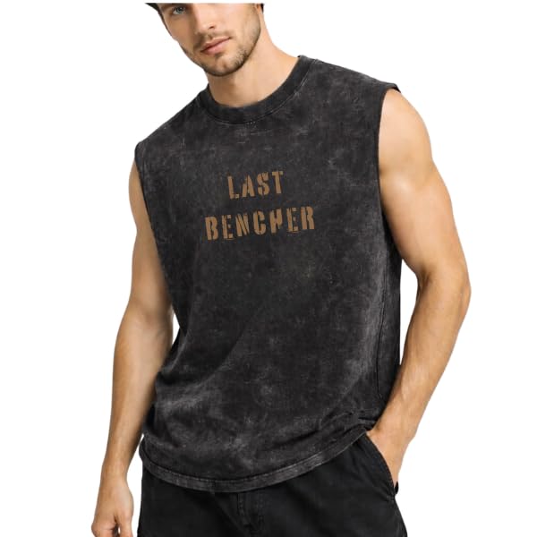 Acid Wash Sleeveless Tank for Men-picture-42