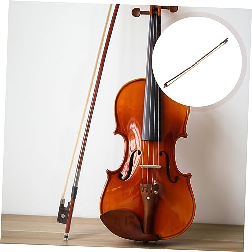 image for SUPVOX Cello Bow Carbon Fiber Bow Violin Brazilwood Bow for Violin Bra