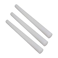 Vista 10 de Othmro 2 barras redondas de plástico PE de 0.787 in de diámetro exterior de 1.0 ft de longitud, varillas de plástico redondas de plástico