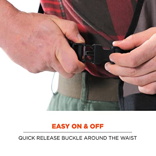 Image of Ergodyne - 13696 Arsenal 5705 Full Length Tool Work Apron, 13-Pockets, Gray