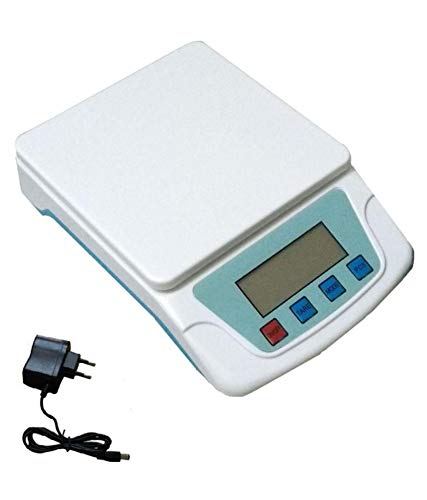 SURPLUS SF-810-SElectronic Digital Table Top Scale Weighing Scale for Jewellery and Kitchen with Max Capacity, Silver, 500g