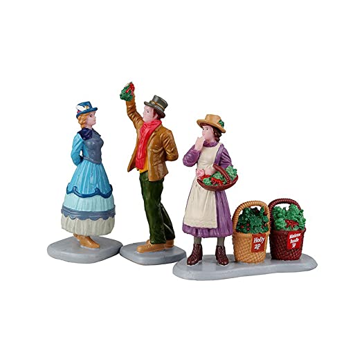 Lemax - Under The Mistletoe, Set Of 3