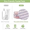 VIVOTE-Makeup-Remover-Pads-Reusable-Microfiber-Makeup-Removal-Rounds-Puff-Washable-Eco-friendly-Soft-Facial-Eye-Skin-Wash-Puffs-Laundry-Bag-315-Inch-8-Pack-Pink-Purple VIVOTE Makeup Remover Pads Reusable, Microfiber Makeup Removal Rounds Puff, Washable, Eco-friendly, Soft, Facial Eye Skin Wash Puffs, Laundry Bag, 3.15 Inch, 8 Pack (Pink + Purple)