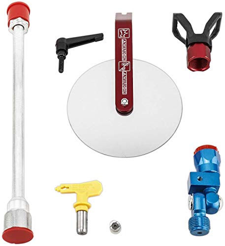 Spray Guide Accessory Tool for All Airless Paint Sprayer 7/8" with 517 Tip/Nozzle 30CM (11.81 Inch) Extension Pole - Thumbnail 2