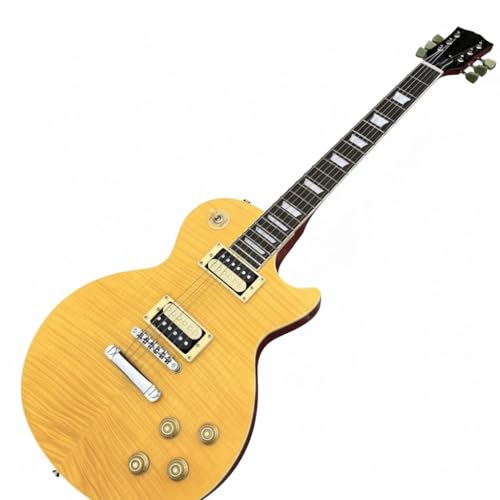 Guitare électrique Single Cut en acajou massif pour jouer du rock en studio ou sur scène