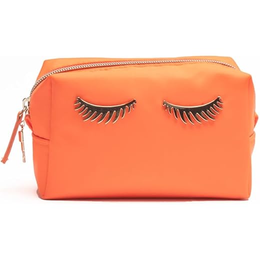 Colorbar Lips & Lashes Pouch - Neon Orange