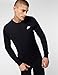 Nike Men's Sportswear Club Long-Sleeve T-Shirt, Black/White, Medium