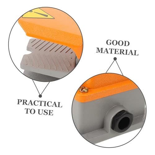 Interruptor pedal para maquinas y herramientas en proyectos de carpinteria y bricolaje 6