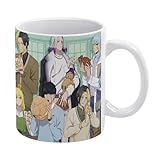 マッシュル マグカップ おしゃれ 応援グッズ 耐熱 耐冷 高温対応 家庭用 オフィス 記念プレゼント マグカップ セラミック コップ おしゃれ かわいい 食器 カップ 白 プレゼント 可愛い コーヒーカップ アニメキャラクター シンプルさ 330ml