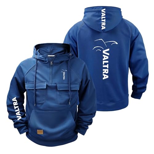 FBWZSAG Felpe con Cappuccio da Uomo Primavera E Autunno per Allenamento v.a.l-t.r.a Capispalla Comodi Maglioni Mezza Zip Cappotti Giacche Stampate-SLanSe||l