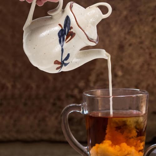 Recipiente de cerámica para salsa de soja estilo japonés vintage y aceitera de 200ml 7
