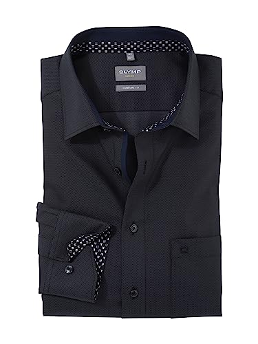 OLYMP Herren Businesshemd Langarm Luxor,Einfarbig,Comfort fit,New...