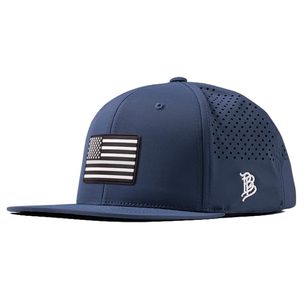 Image of Branded Bills Vintage Old Glory Performance Hat for Men | Baseball Cap