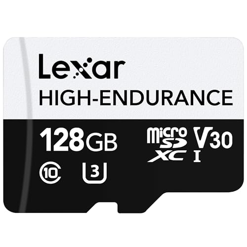 Lexar Cartão de Memória High-Endurance microSDXC™ UHS-I cards 128GB