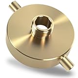 Happy Tree Brass Fire Hydrant Adapter with Pin Lug Brass Fire Equipment 2-1/2