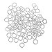 100 Pack Skatebarding Standard Speed Washers - Silver