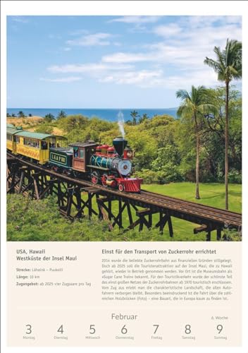 Zugreiselust Weekly Culture Calendar 2025-53 Memorable Travel Experiences: Every Week by Train Through Countries - Image 4
