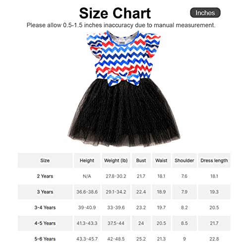 Patpat Toddler Girls Dresses Girls Mesh Princess Party Dress Independence Day Red Independence Day 2 18 Months #TOP6