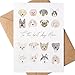 Dog Mom Card, Dog Mother's Day Card, From Dog to Mom (Premium Quality, Handmade)