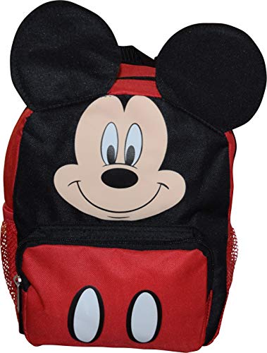 Disney Mickey Mouse Big Face Littl Boy 10" Mini Backpack2