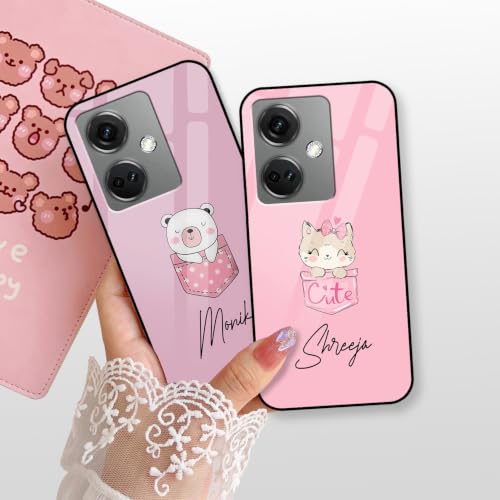 Image of COLORflow Back Cover Compatible with OnePlus Nord CE 3 5G | Cute Pocket Cartoons Color Customized | Shockproof TPU Bumper with Camera Protection Back Cover Compatible with OnePlus Nord CE 3 5G