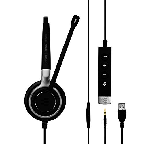Sennheiser Sc 665 Usb (507257) - Double-Sided Business Headset | Uc Optimized And Skype For Business Certified | For Mobile Phone, Tablet, Softphone, And Pc (Black) #TOP1