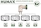 HUMAX Green Power Quad-LNB, 4 Teilnehmer, Satelliten universal LNB, Stromsparend, 4-Fach, LTE-Filter, Wetterschutzgehäuse, vergoldete F-Buchsen, für digitales Fernsehen in HD, Full HD und 4K UHD