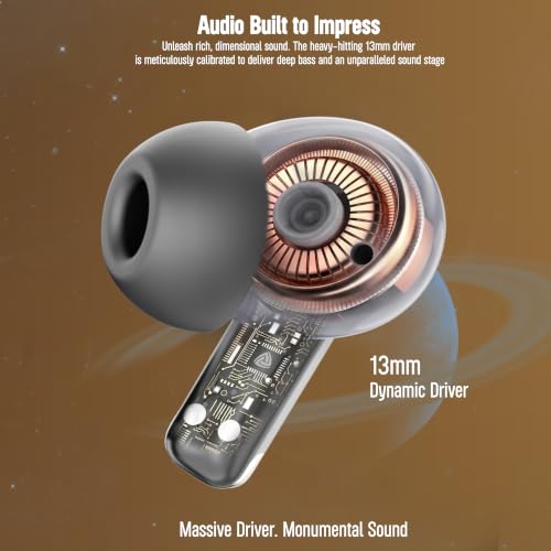 Image of AROMA TWS30 Upto 50Hr Playtime*, Dual Paring, BT V5.3, Fast Charging, Heavy Bass Bluetooth