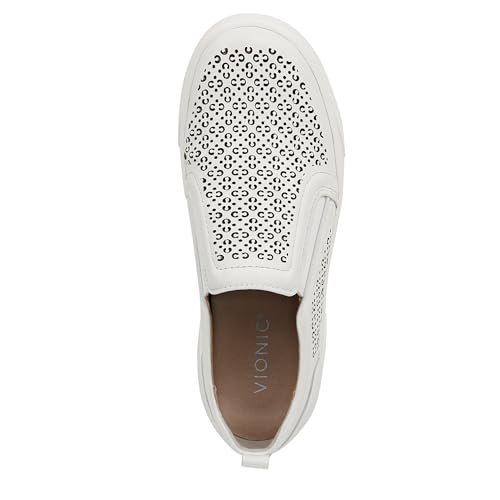 Image of Vionic Women's Sneaker Kimmie Perf- Comfortable Slip Ons that Includes a Built-in Arch Support Insole that Helps Correct Pronation and Alleviate Heel Pain Caused by Plantar Fasciitis