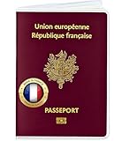 😎 Protection efficace – Protégez votre passeport contre les rayures, la poussière et l’humidité grâce à cette pochette transparente souple en PVC Cristal.
