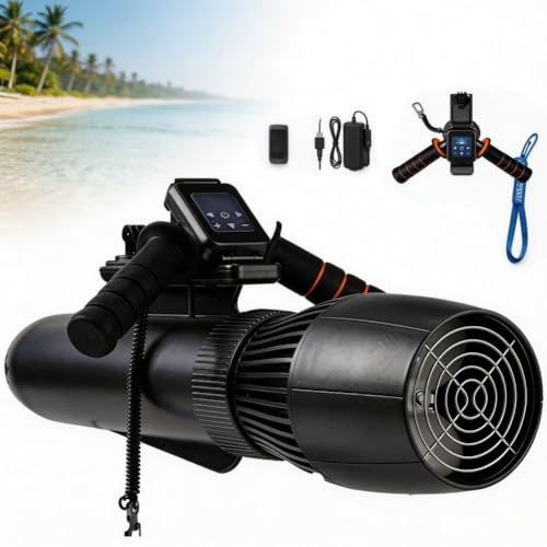700W Underwater Scooter for Adults, 98ft Depth Sea Scooter with Removable Handle, 160-Min Runtime and Adjustable Speed, Propulsion Device for Swimming Pool and Water Sports(700w)