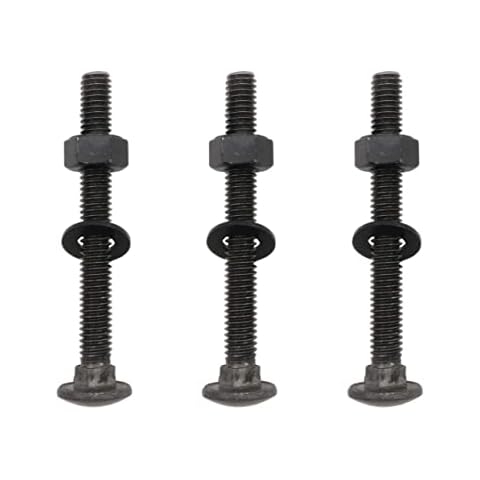 LBY 8 Sets 5/16-18 x 3" Carriage Bolts Cover