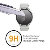 (3 szt.) Supershield Zaprojektowany dla Samsung Galaxy Watch 5 (44 mm) / Galaxy Watch 4 (44 mm) osłona ekranu ze szkła hartowanego, odporny na zarysowania, bez pęcherzyków