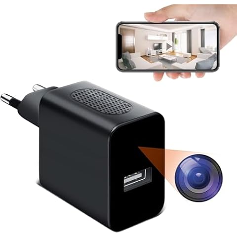 Sprfuk Caméra Espion WiFi 1080P Cover