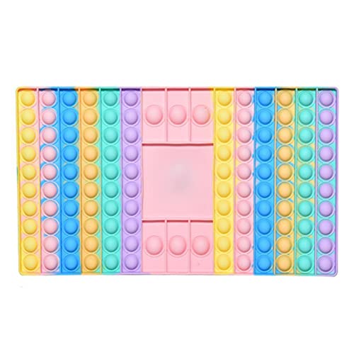 ICRPSTU Brinquedo de tabuleiro de xadrez sensorial de silicone para pais e filhos, amigos, brinquedo