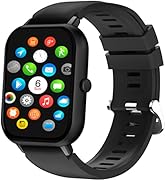 Nuvance, Luxe Smartwatch ZL54, voor Heren en Dames, Android & iOS, Touchscreen, HD IPS Scherm, IP...