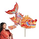 Luces decorativas del Año Nuevo chino,Luces decorativas 2024, Kit de manualidades con forma de farol para festivales, Lámpara de mano, juguetes de linterna, material de bricolaje para el Festival de P