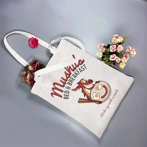 Mochila Tote Mushu Dragon Cartoon Movie miniatura 3