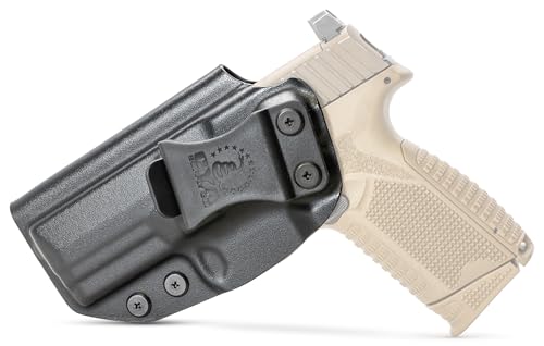 CYA Supply Co Base IWB Holster, Black, Veteran Owned, Made in USA, No Optic