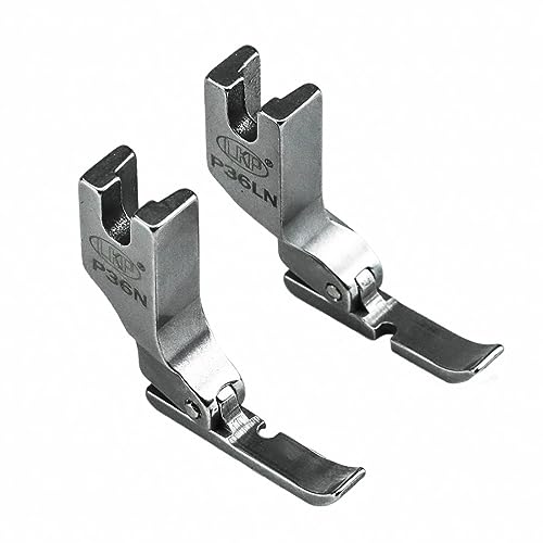 2 Piezas P36N + P36LN Pie de Cremallera para Máquina de Coser miniatura 1