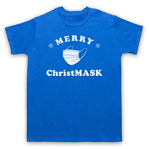 T-Shirt des Hommes Merry Christmask Christmas Parody My Icon Art & Clothing noir