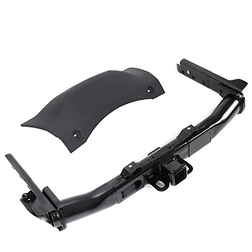 2'' Trailer Tow Hitch Receiver W/Cover Bezel & Hardware Compatible