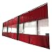 AWSAD Toldos de PVC Impermeables 0.5 Mm de Espesor Paño Impermeable Lona Toldo Exterior para Patios Terrazas Balcón Camping Lona Impermeable Transparente Lona Alquitranada