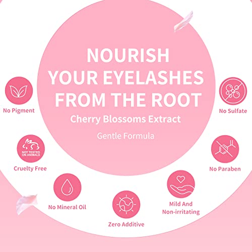 Eyelash Extension Cleanser, Upgraded Eyelash Extension Shampoo 60Ml+Mascara Wand+Brush Eyelash Foam Cleanser For Extensions And Natural Lashes,Paraben & Sulfate Free, Salon And Home Use #TOP2