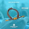 Rastaclat-Mens-Braided-Bracelet-100-Polyester-MediumLarge Rastaclat Original Hand Braided Onyx II Men's Adjustable Bracelet for All Ages