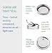 Humutan BHL JARS Mason Jars Wide Mouth 24 oz Bundle with Non Slip Jar Opener brand Set of 4 Mason Jars - Canning Glass Jars with Lids and Bands