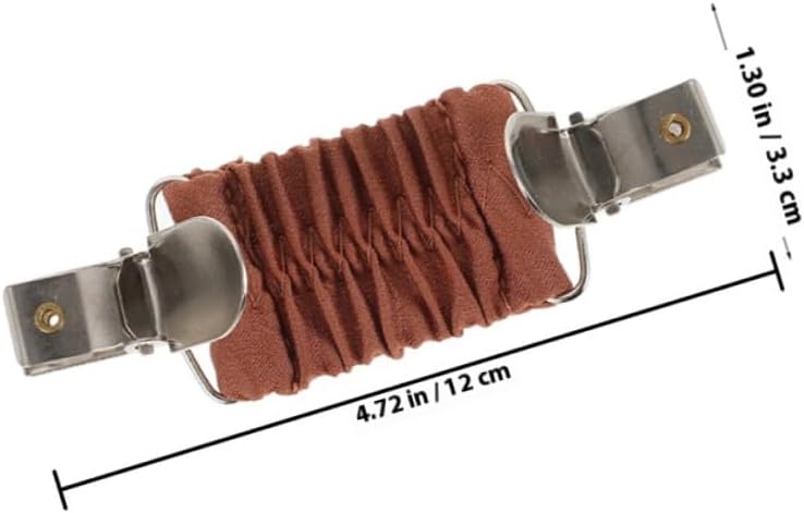 COLLBATH 2pcs Magnetic Clothing Shawl Clips Waist Cincher Brooch Pins for Women Lightweight Fabric Scarf Clips Casual Travel Accessories image 2