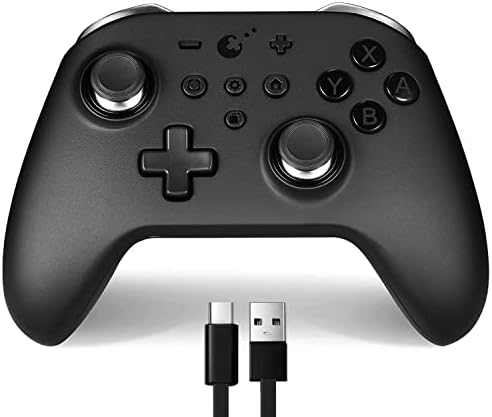 GuliKit KingKong 2 Pro Wireless Controller for Switch/Andriod/IOS/PC/MacOS,Bluetooth Game Controller with Hall Effect Sensing Joystick,No Drifting No Deadzone,FPS Model,Auto Pilot Gaming,Vibration