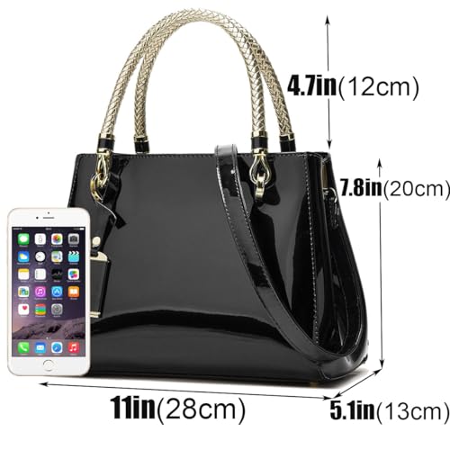 Bolso de mano y hombro para mujer XingChen brillante miniatura 4