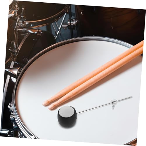 Pedal de bombo con mazo de fieltro para percusión miniatura 5